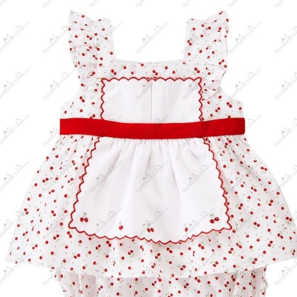 ☀️Janie and Jack Cherry print top 🍒